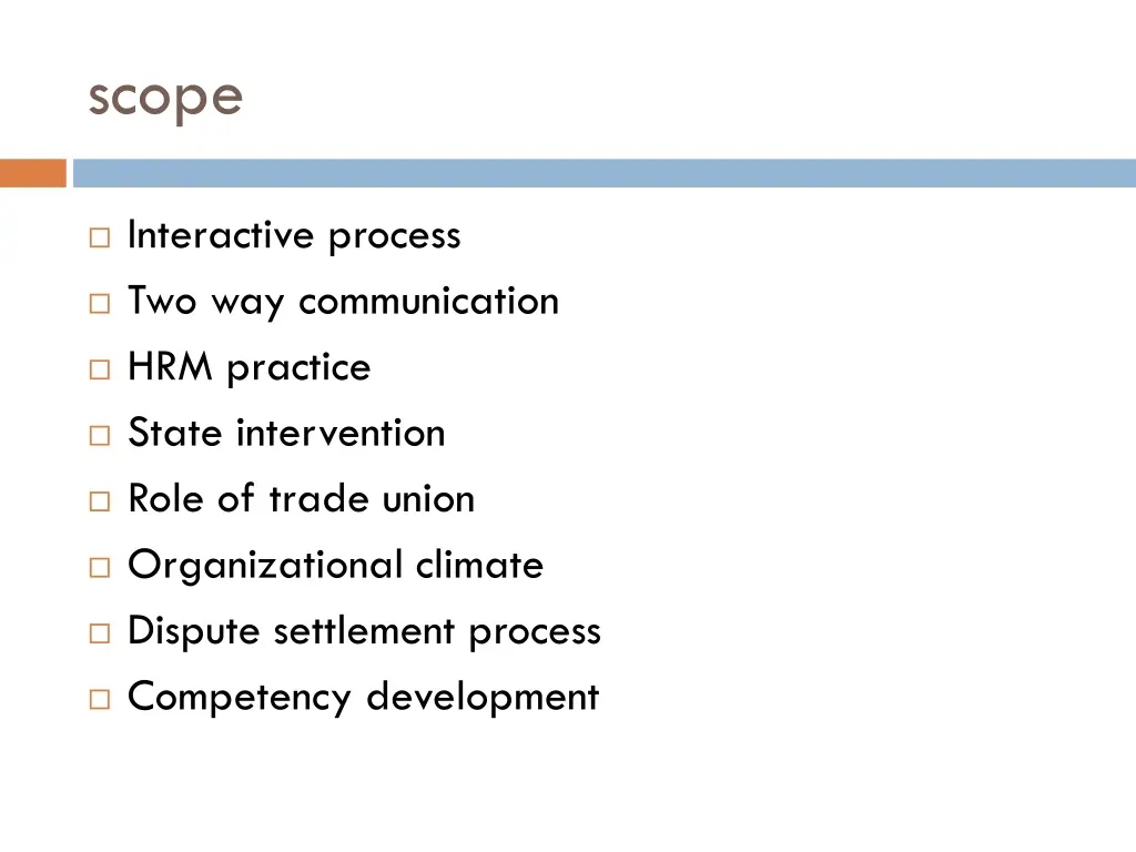 scope