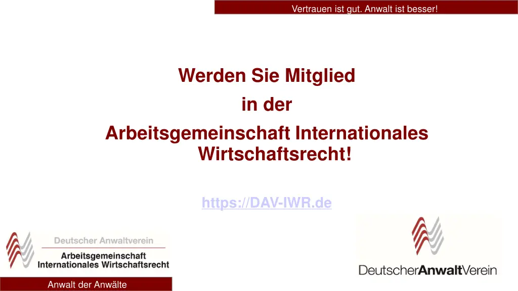 vertrauen ist gut anwalt ist besser 3