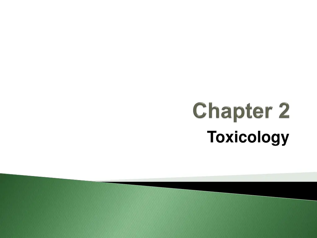 toxicology