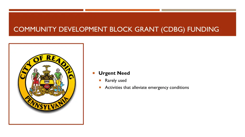 community development block grant cdbg funding 10