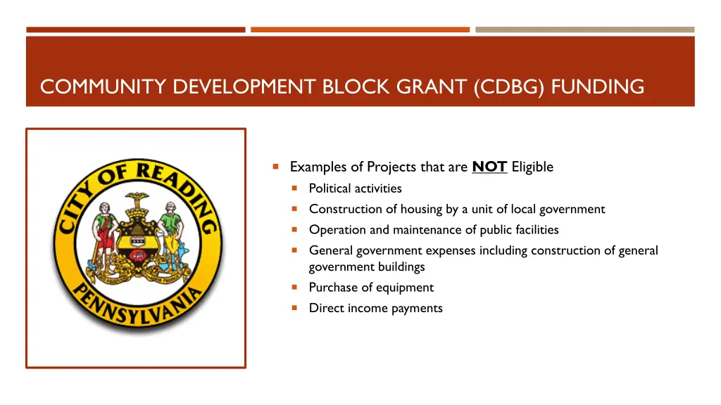 community development block grant cdbg funding 13