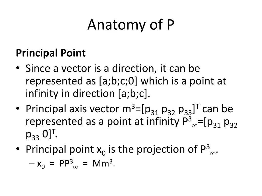 anatomy of p 11