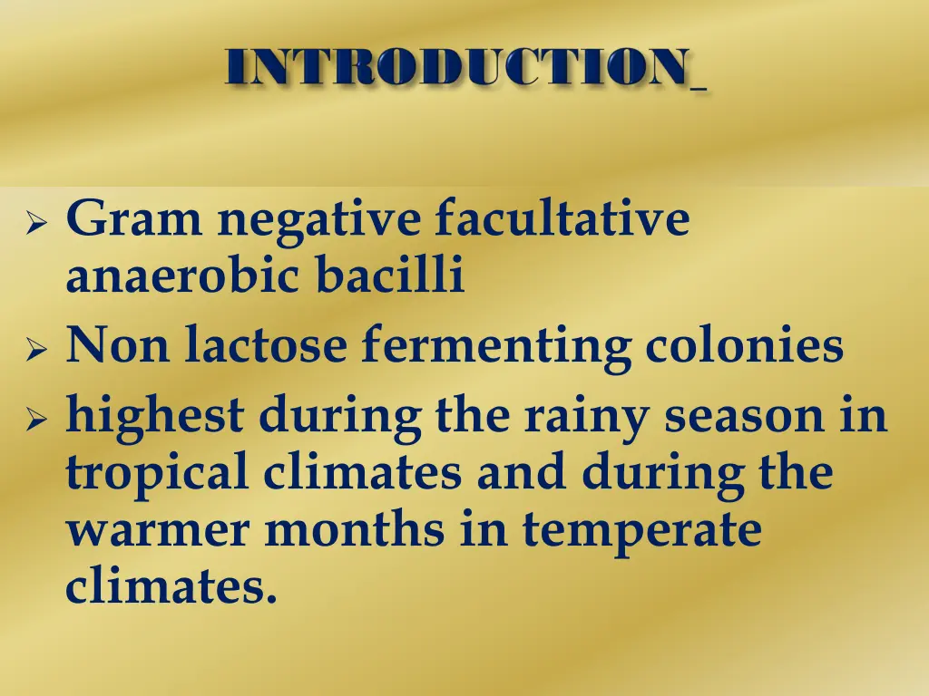 gram negative facultative anaerobic bacilli