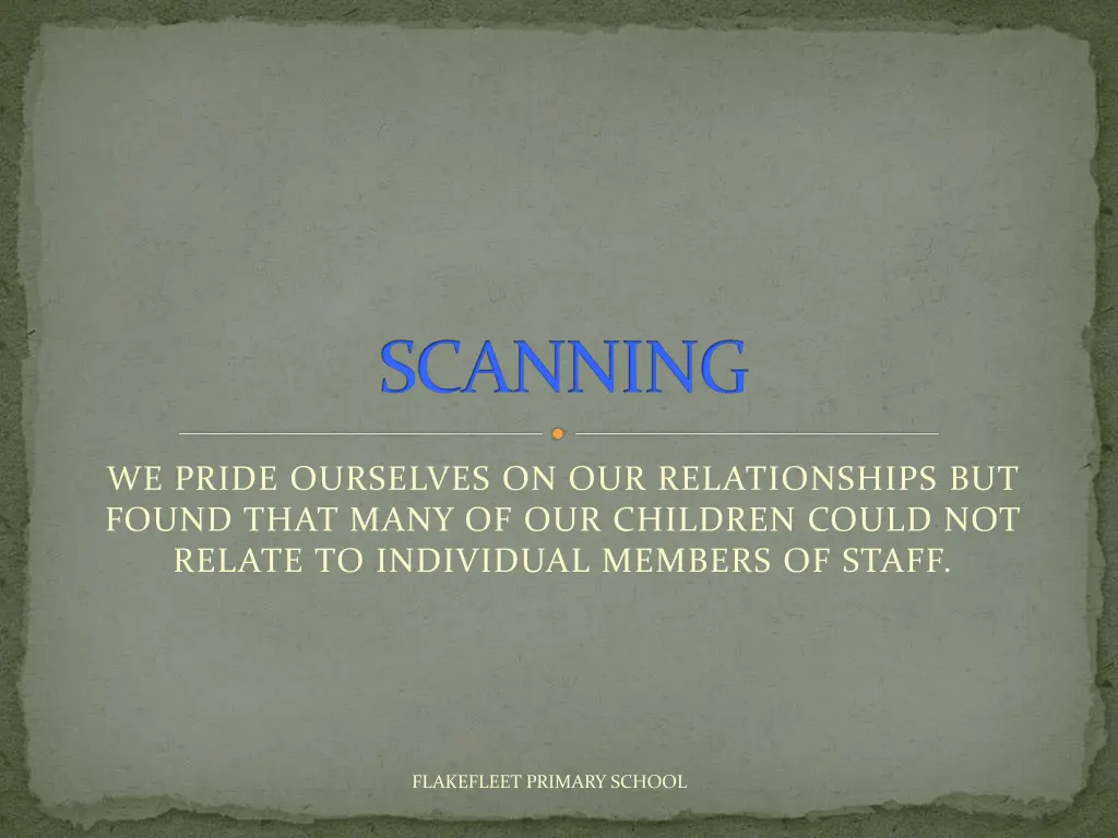 scanning