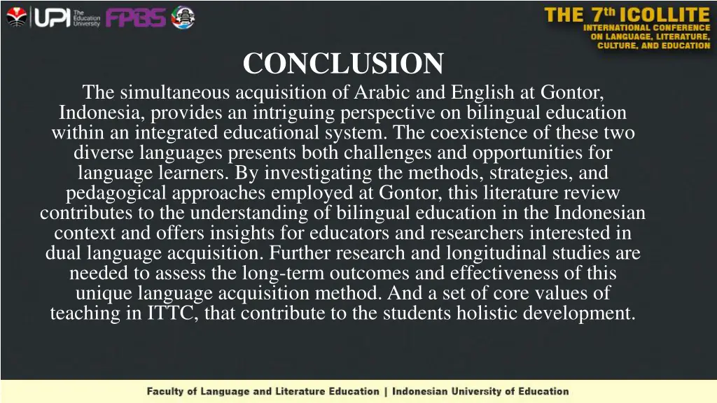 conclusion