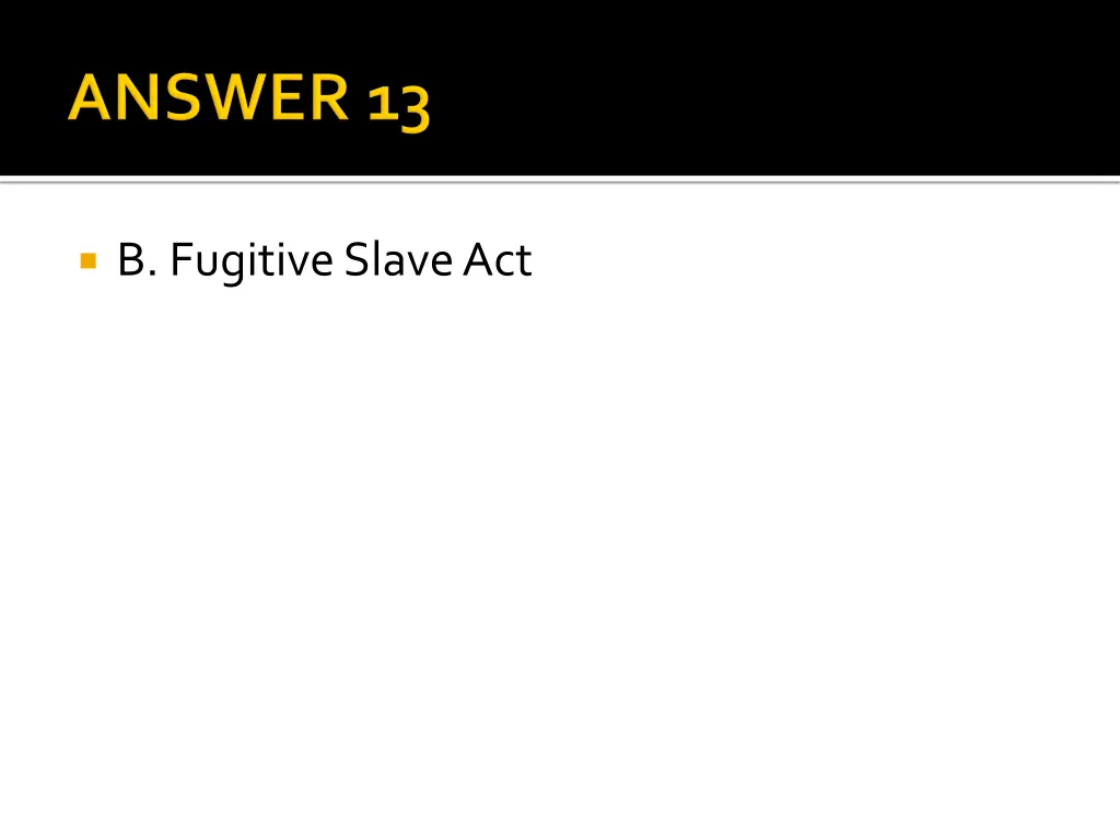 b fugitive slave act