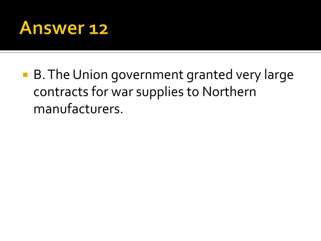 b the union government granted very large