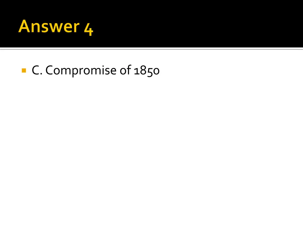 c compromise of 1850