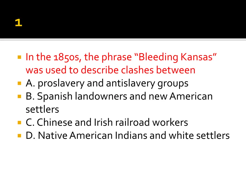 in the 1850s the phrase bleeding kansas was used