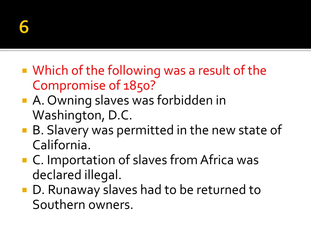which of the following was a result