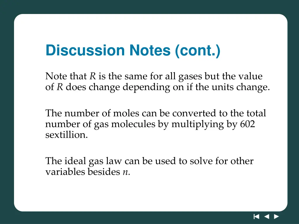 discussion notes cont 1