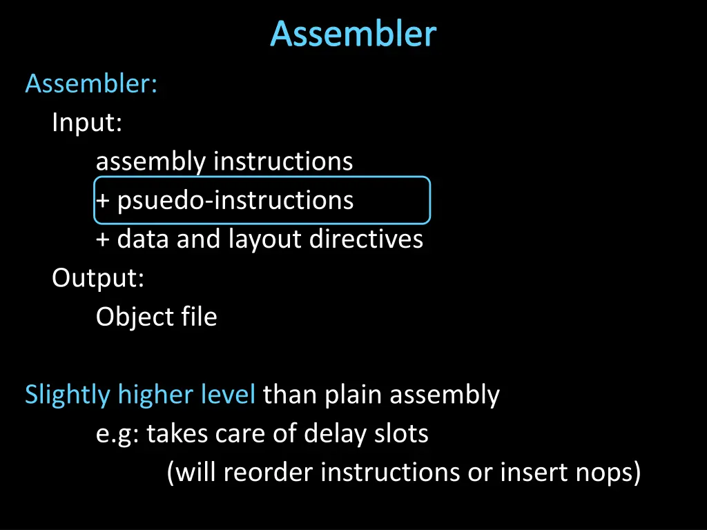 assembler 3