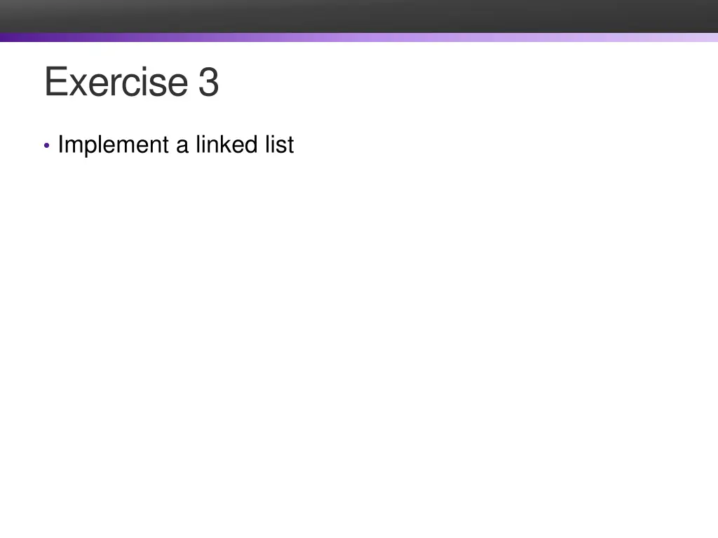 exercise 3