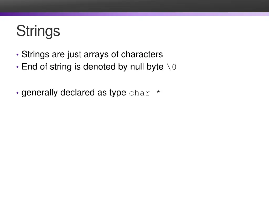 strings