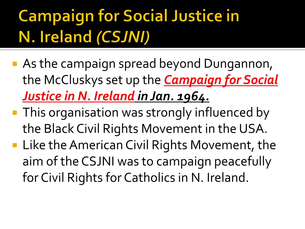 as the campaign spread beyond dungannon