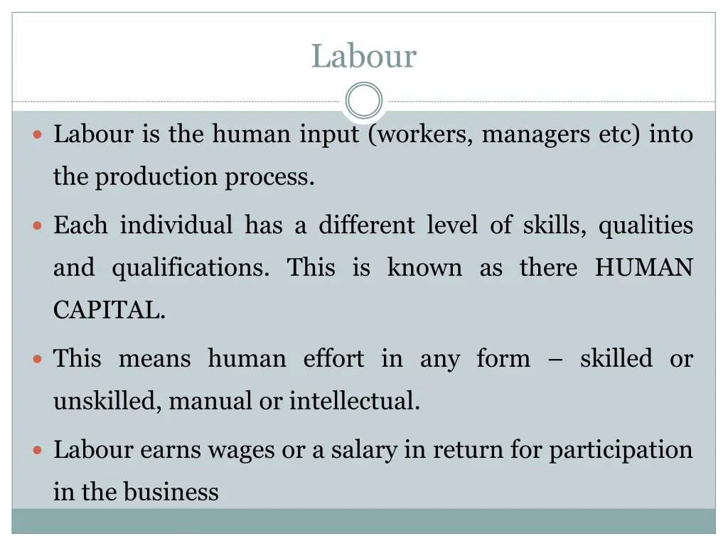 labour