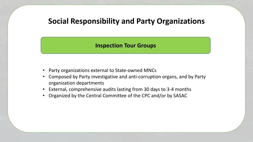 social responsibility and party organizations 3