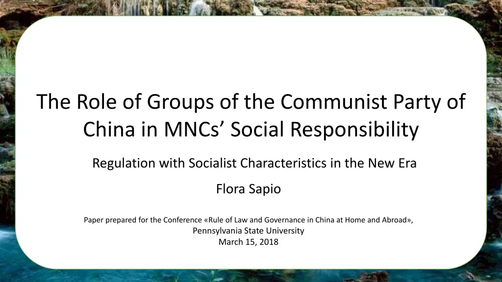 the role of groups of the communist party