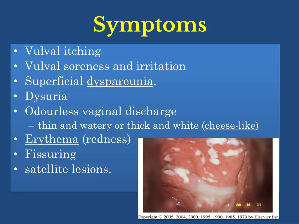 symptoms