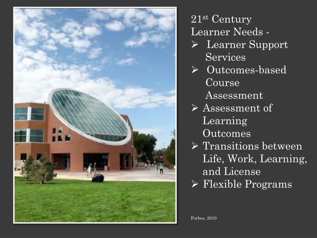 21 st century learner needs learner support