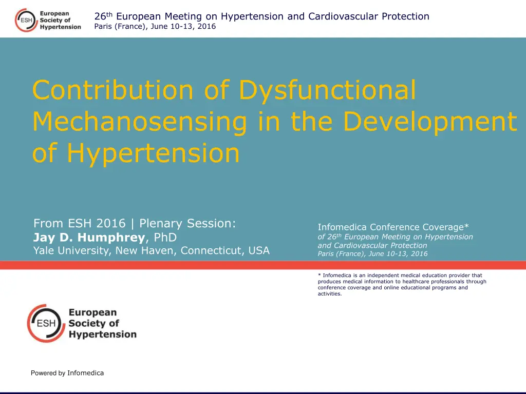 26 th european meeting on hypertension 5