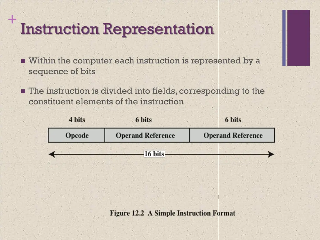 instruction representation