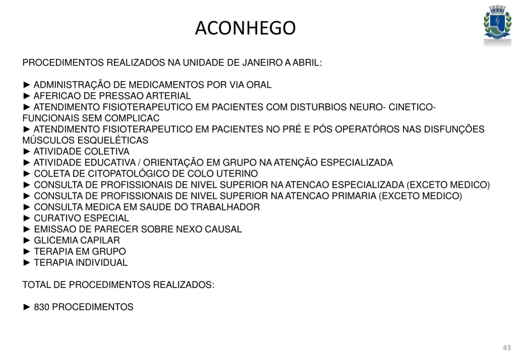 aconhego