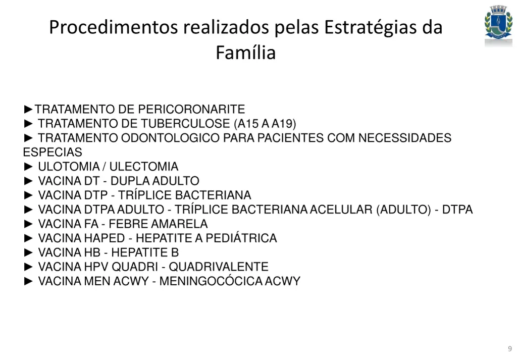 procedimentos realizados pelas estrat gias 7