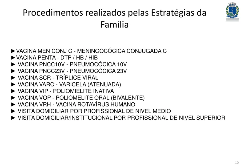 procedimentos realizados pelas estrat gias 8