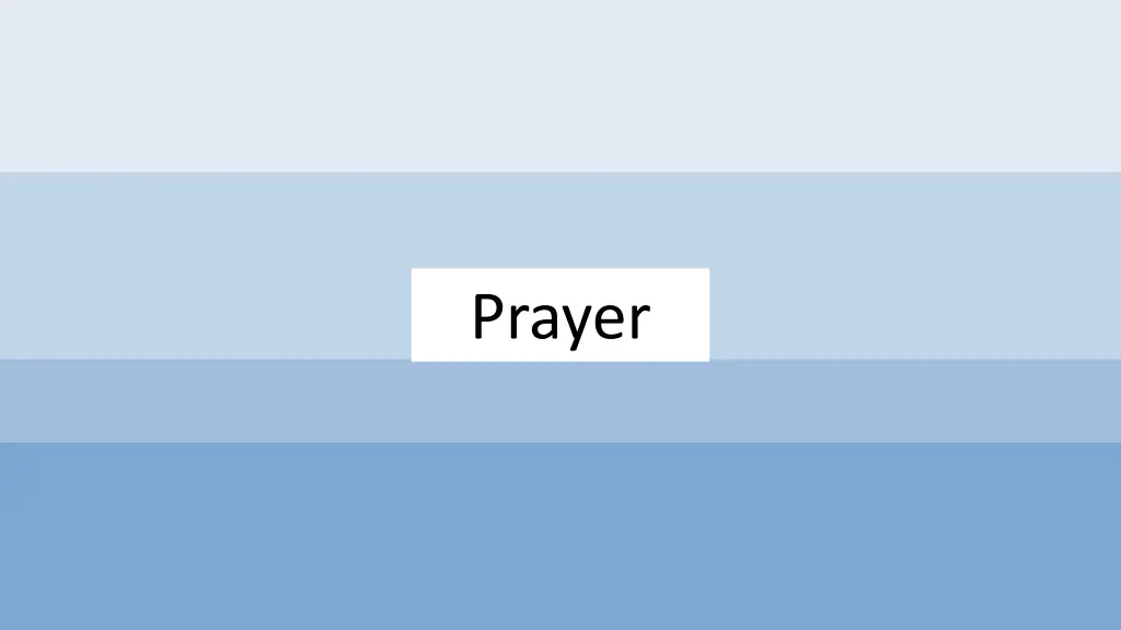prayer