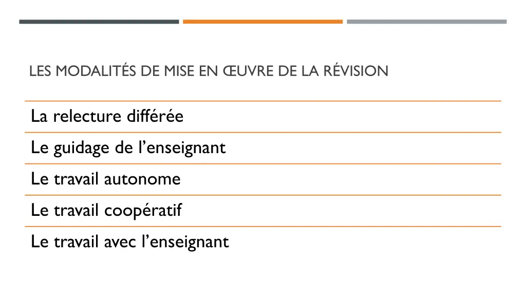 les modalit s de mise en uvre de la r vision