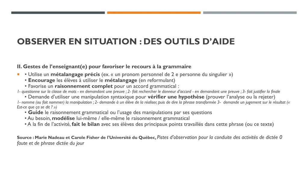 observer en situation des outils d aide 1