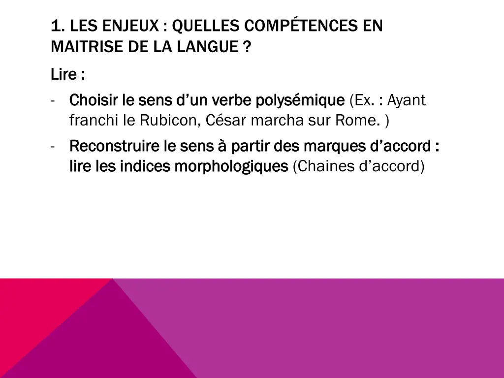 1 les enjeux quelles comp tences en maitrise