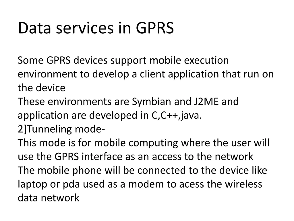 data services in gprs 1