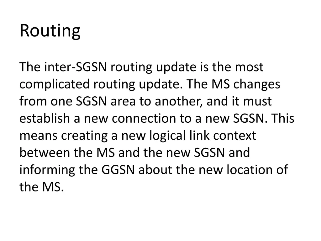 routing 3