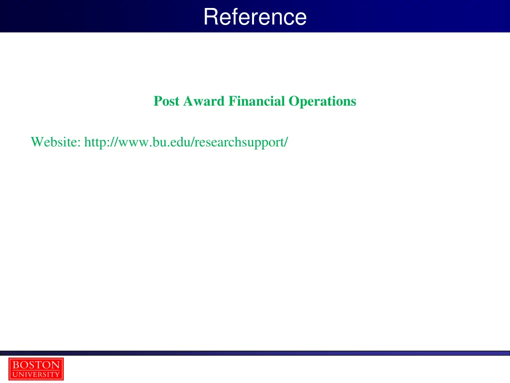reference