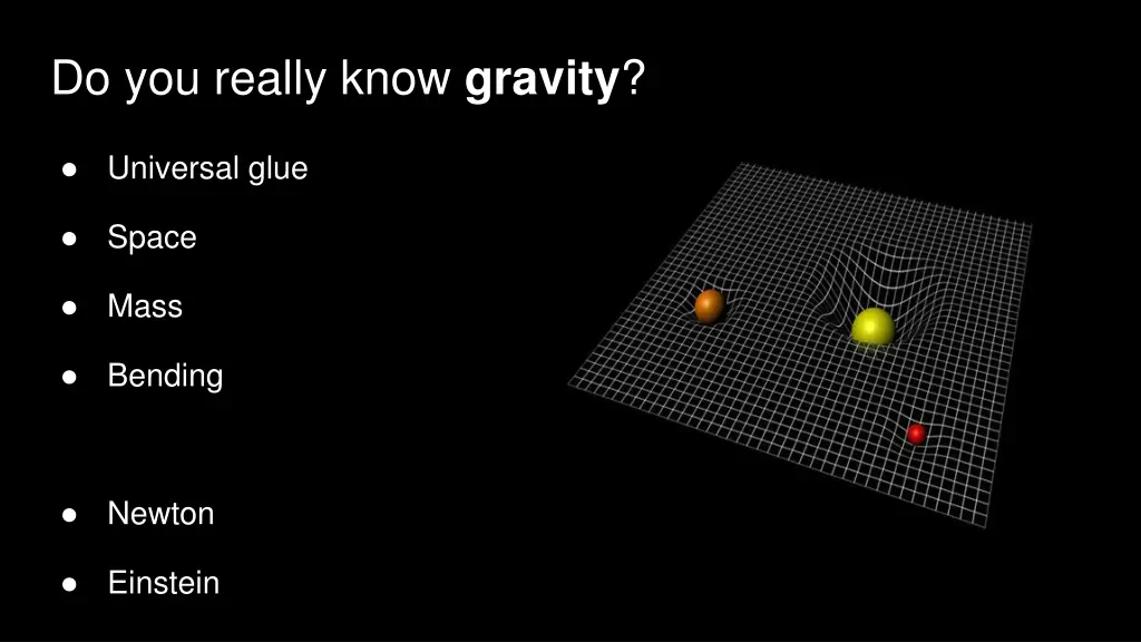 do you really know gravity