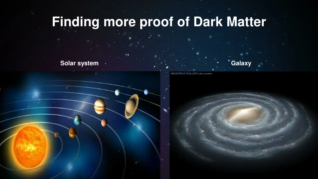 finding more proof of dark matter