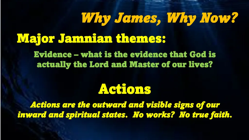 why james why james why now major jamnian themes 1