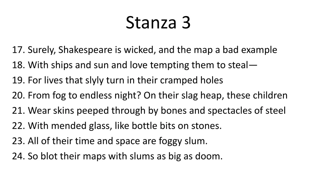 stanza 3
