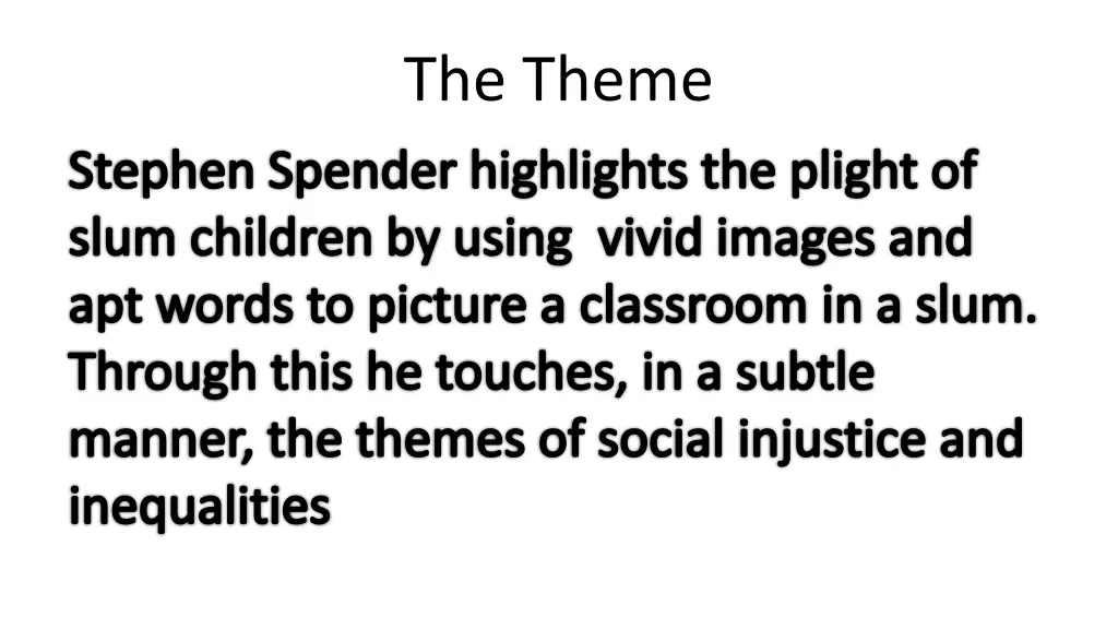 the theme
