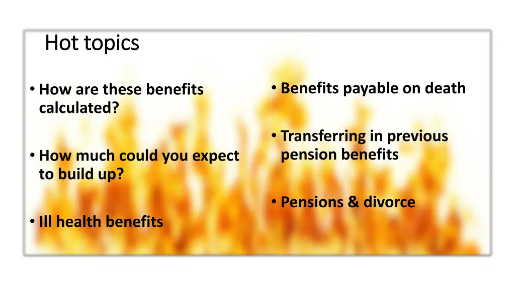 hot topics hot topics