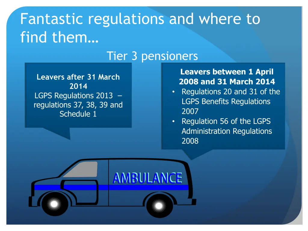fantastic regulations and where to find them tier