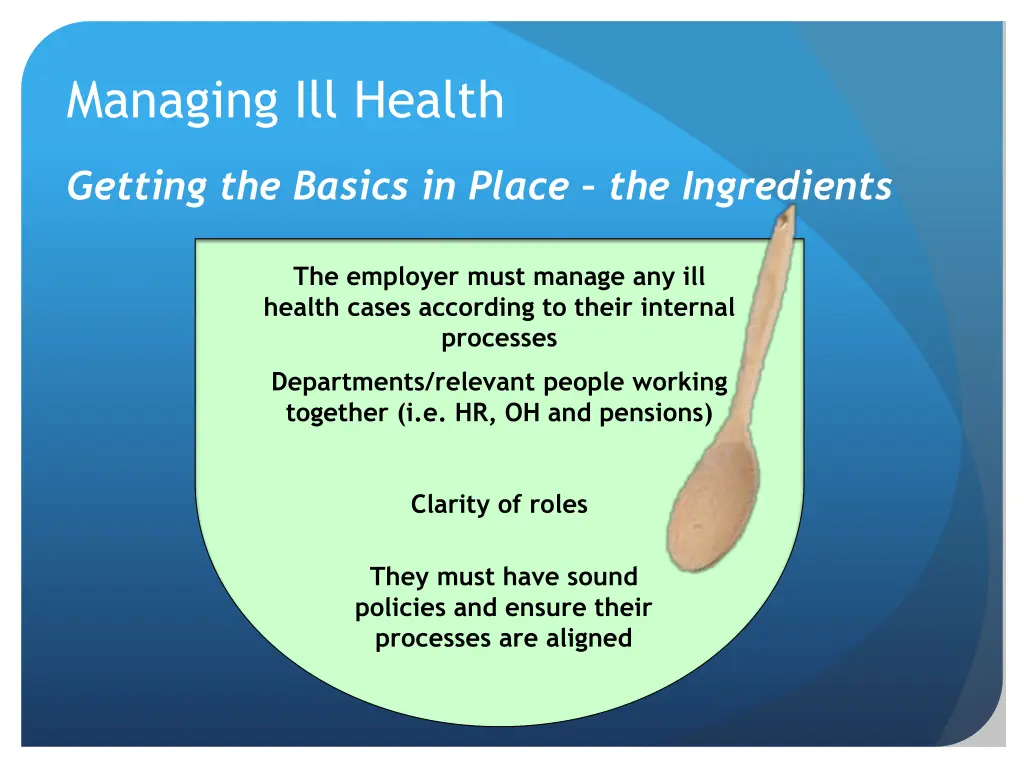 managing ill health 1