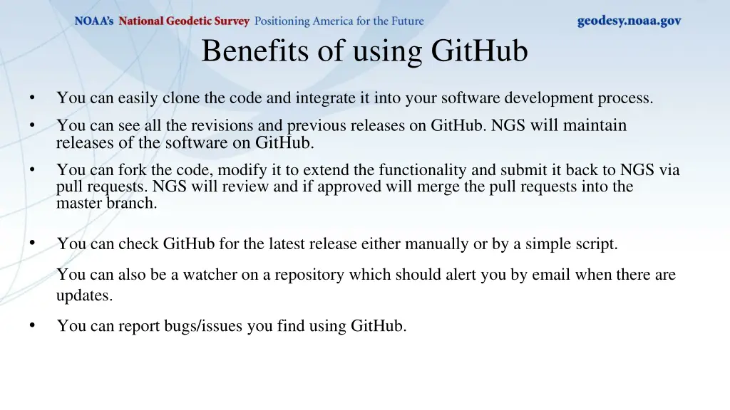 benefits of using github