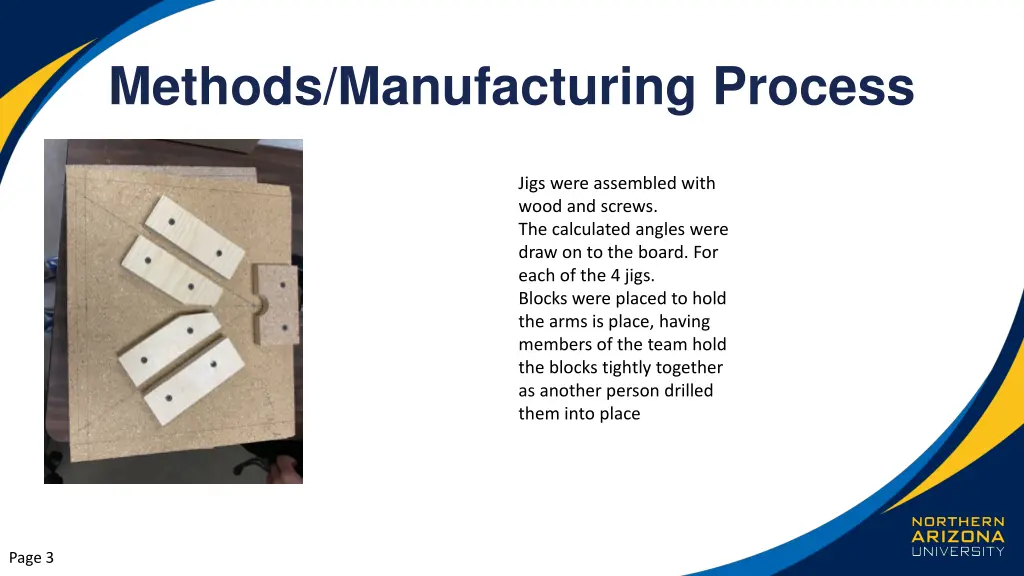 methods manufacturing process