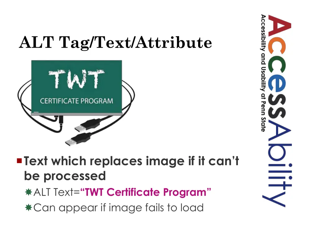 alt tag text attribute
