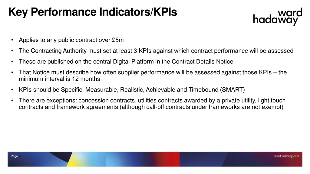 key performance indicators kpis