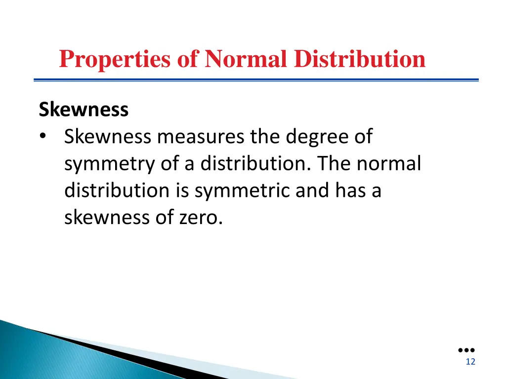 properties of normal distribution 2