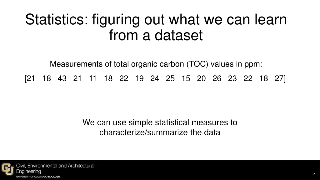 statistics figuring out what we can learn from
